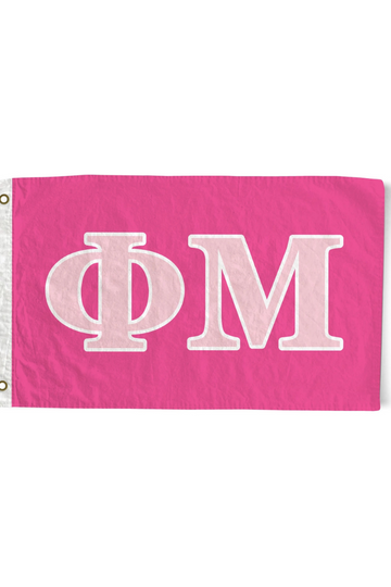 Classic Sorority Flag - Phi Mu
