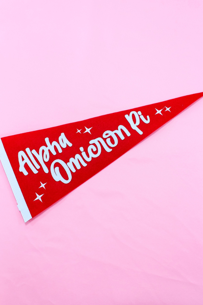 Stardust Pennant Flag - AOII