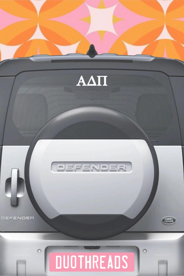 Sorority Car Decal - ADPI