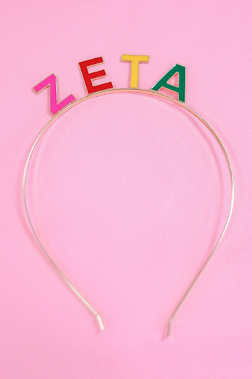 Sorority Headband - Zeta