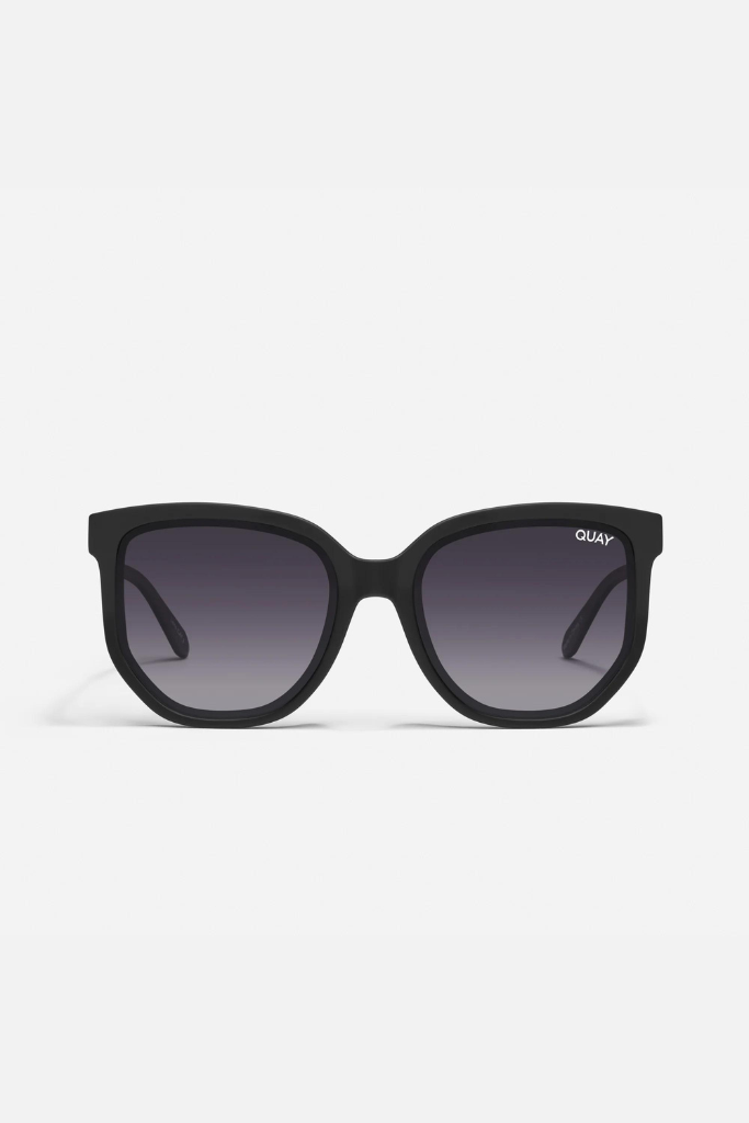 QUAY Coffee Run Sunglasses Black