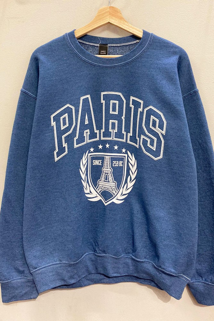 Vintage paris discount sweatshirt