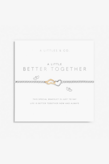 A Little 'Better Together' Bracelet- Silver/Gold