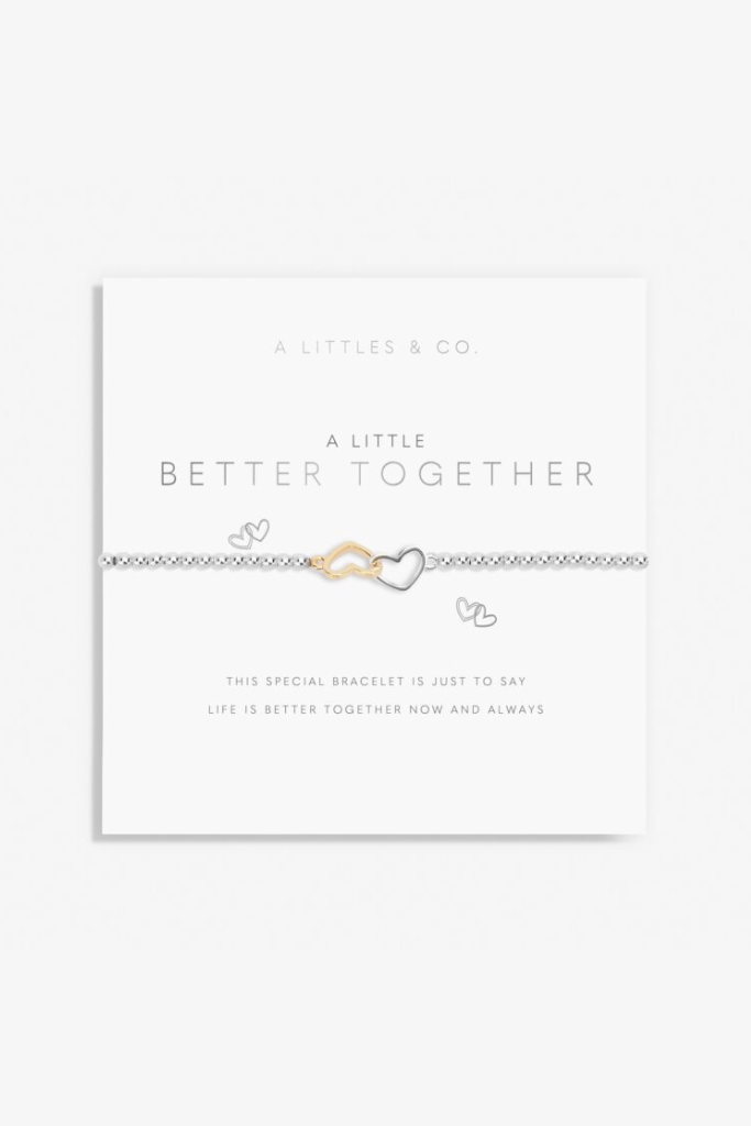 A Little 'Better Together' Bracelet- Silver/Gold