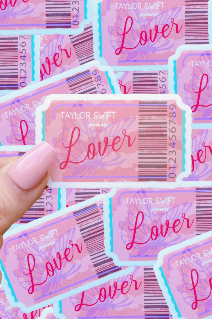 Lover Ticket Taylor Swift Sticker