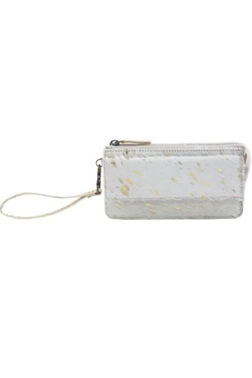 Myra Golden Streak Leather & Harion Wallet
