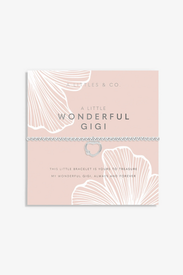A Little "Wonderful Gigi" Bracelet - Silver