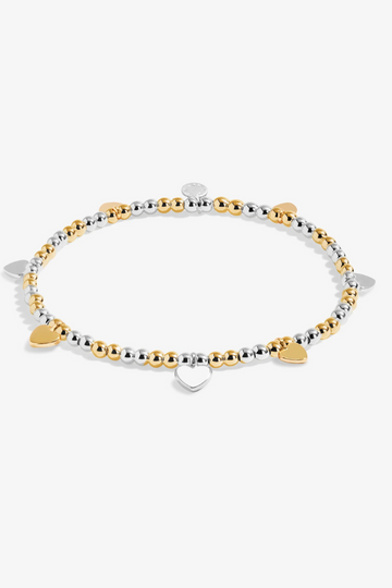 A Little 'Hearts' Bracelet - Silver/Gold