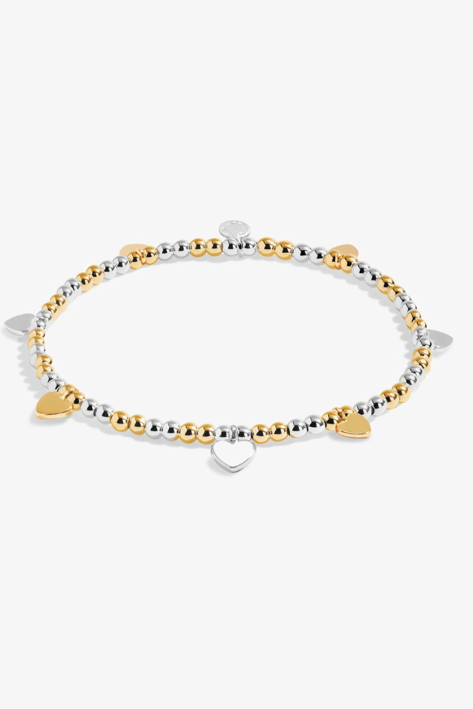 A Little 'Hearts' Bracelet - Silver/Gold