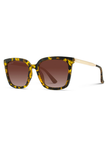 WMP Eyewear Madison Sunglasses- Soft Tortoise/Brown