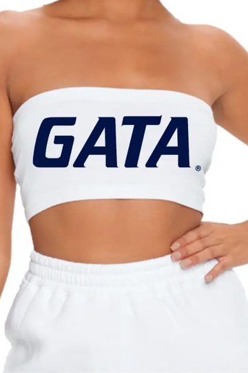 GATA Tube Top - White