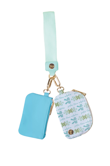 Dynamic Duo Wristlet - Zeta Tau Alpha