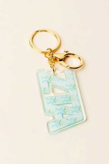 So Fancy Acrylic Letter Keychain - ZTA