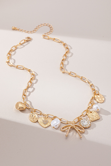 Divine Diva Necklace - Gold