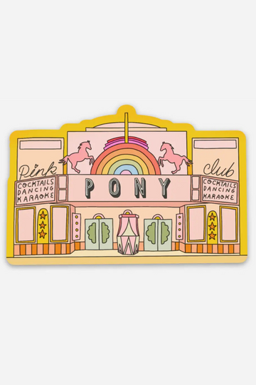 Pink Pony Club Sticker