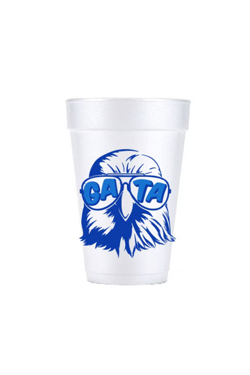 GATA Eagle Glasses Styrofoam Cup Sleeve