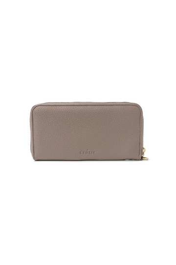 Kedzie Eclipse Clutch Wallet - Taupe