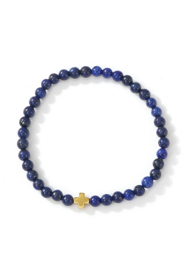 Boho Beaded Bracelets - Lapis