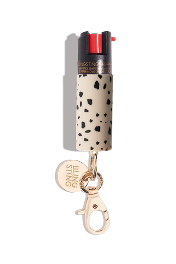 BlingSting Pepper Spray - Modern Cheetah