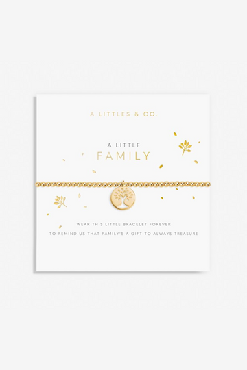 A Little 'Family' Bracelet- Gold