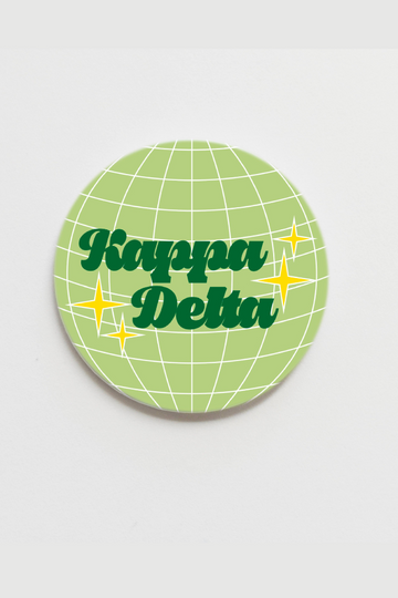 Kappa Delta Greek Disco Button- 3.00 inch