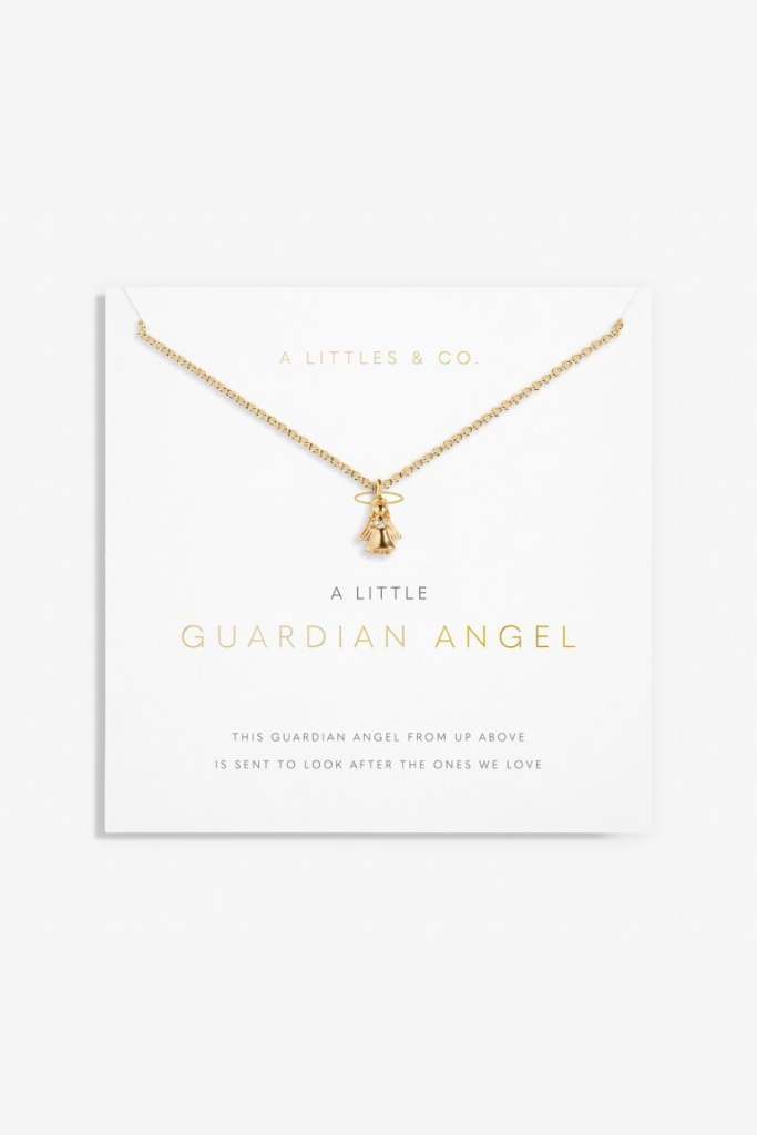 A Little 'Guardian Angel' Necklace- Gold