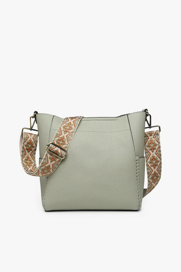 Penny Bucket Bag- Sage