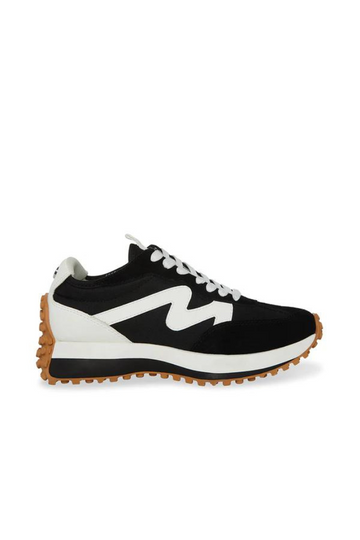 Steve Madden Campo Sneakers- Black/White