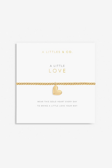 A Little 'Love' Bracelet- Gold