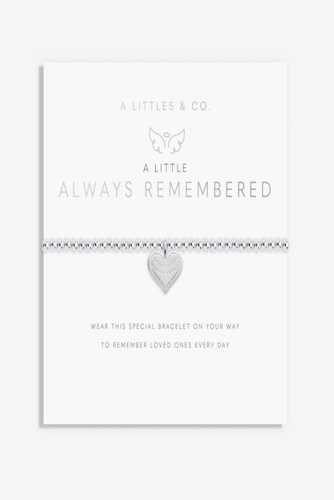 A Little 'Always Remembered' Bracelet- Silver