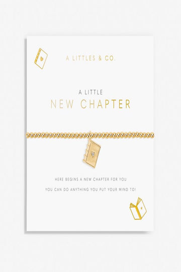 A Little 'New Chapter' Bracelet- Gold