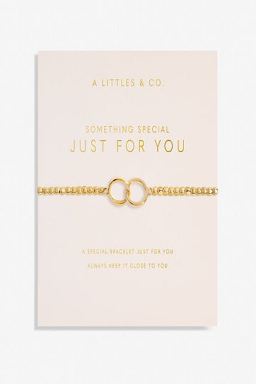 Forever Yours 'Something Special For You' Bracelet- Gold