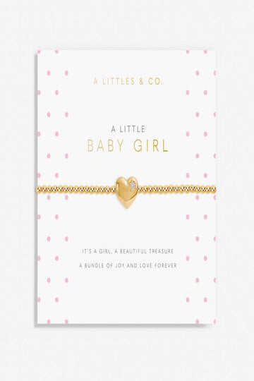 A Little 'Baby Girl' Bracelet- Gold
