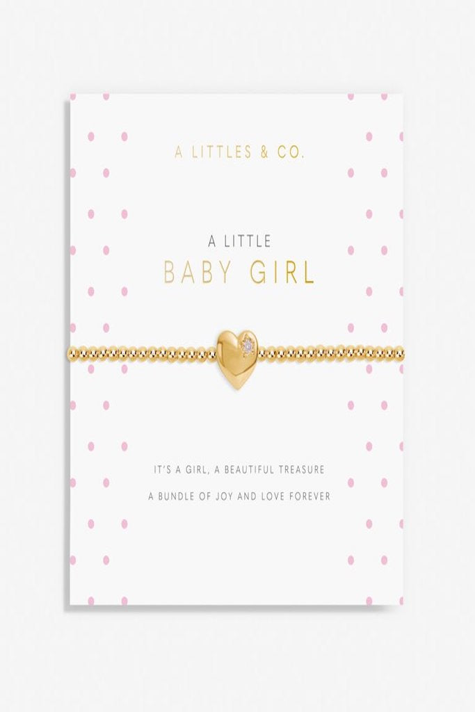 A Little 'Baby Girl' Bracelet- Gold
