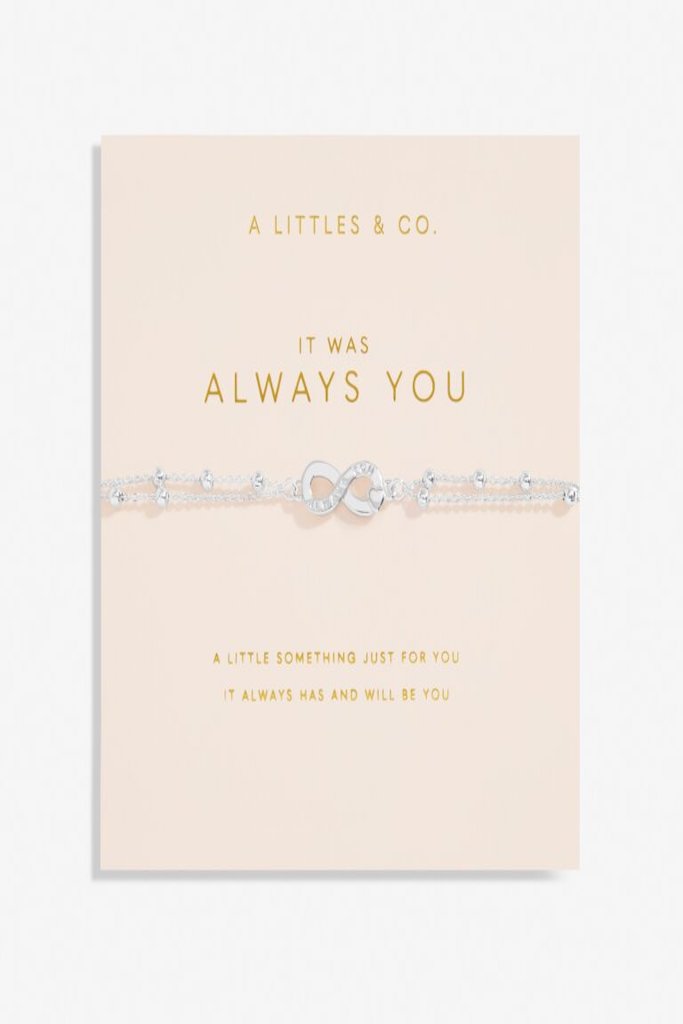 Forever Yours 'It Was Always You' Bracelet- Silver