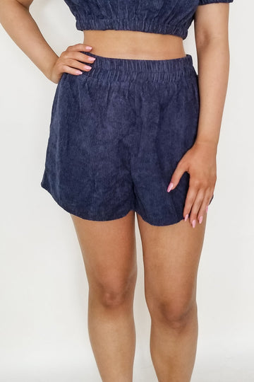 Say Hello Shorts- Navy