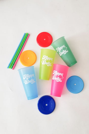 Color Changing Sorority Cup 4pk -