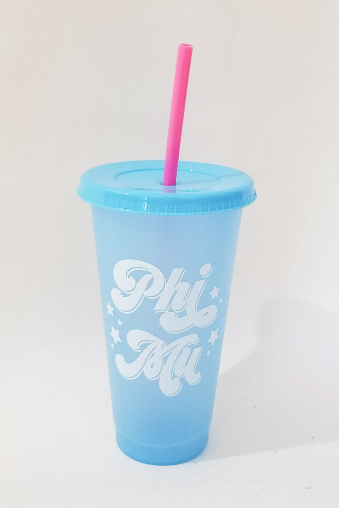 Color Changing Sorority Cup - Phi Mu