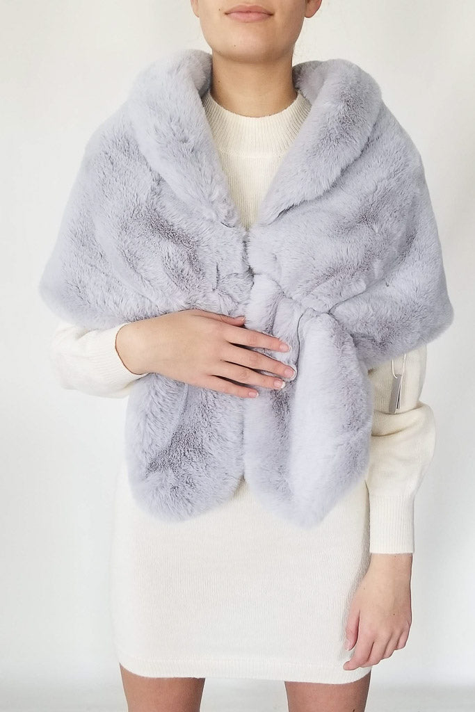 Cover Me Up Shawl- Grey