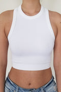 Attention Crop Tank Top-