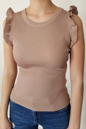 Harmony Top - Taupe