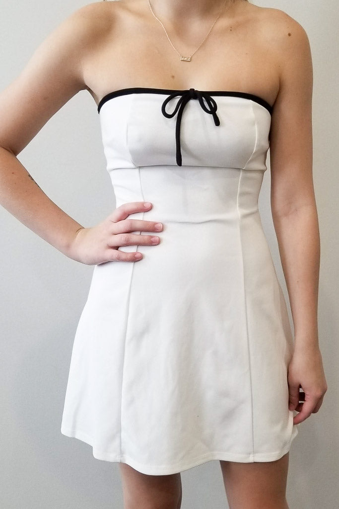 Valarie Mini Dress - Off White
