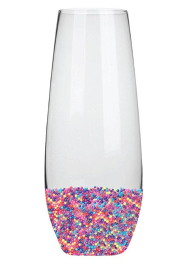 11.8oz Champagne Flute- Sprinkle Dip