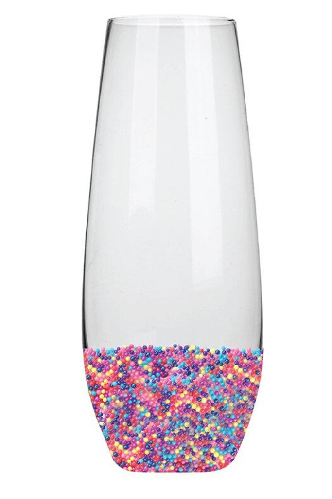 11.8oz Champagne Flute- Sprinkle Dip