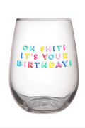 20oz Stemless Wine Glass - It's Your Birthday