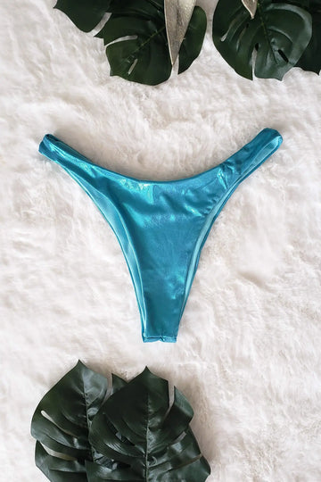 Down By The Ocean Bikini Bottom - Blue