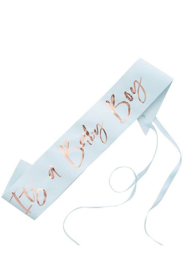 It's A Boy Sash - Blue