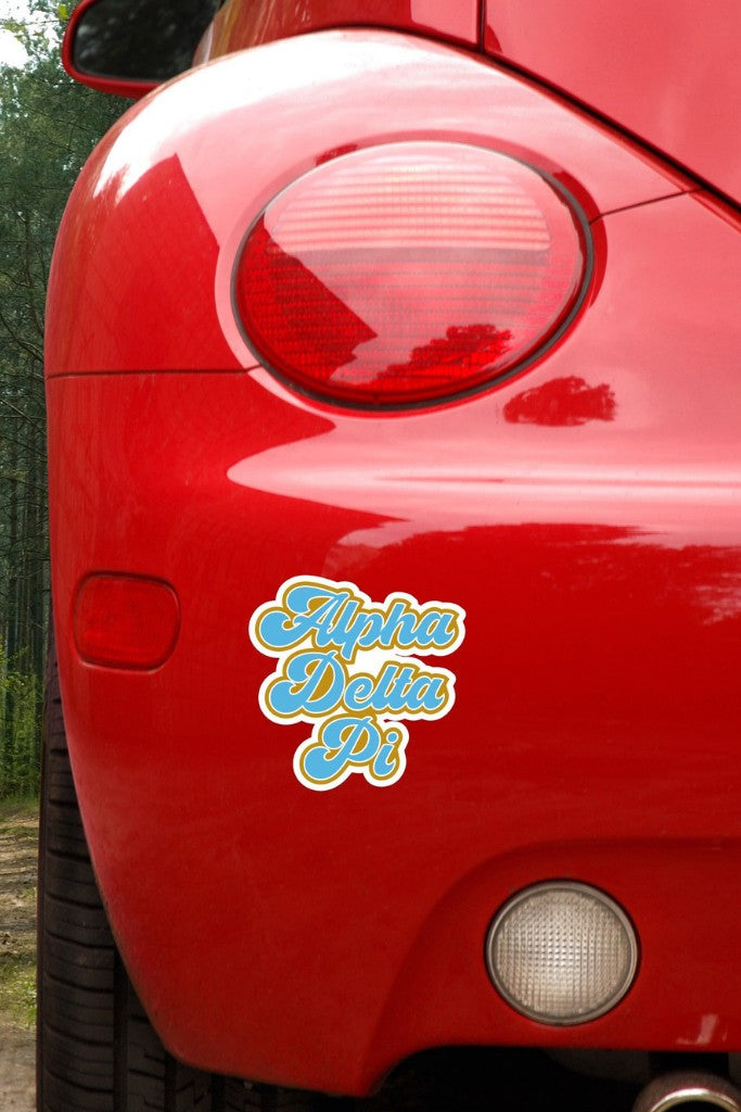 Sorority Car Magnets 2pk - Alpha Delta Pi