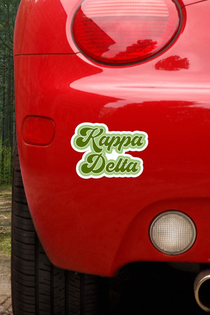 Sorority Car Magnets 2pk - Kappa Delta