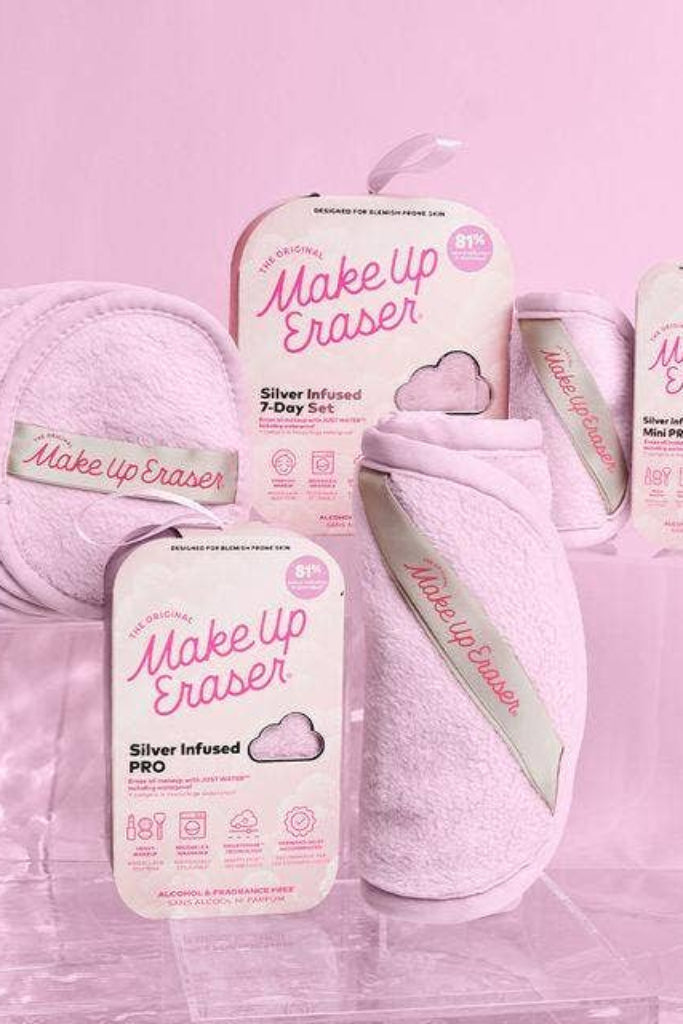 MakeUp Eraser Mini  - Silver Infused